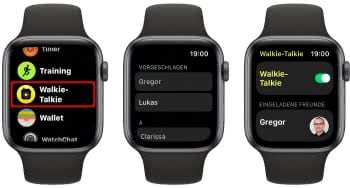 apple watch walkie talkie unavailable