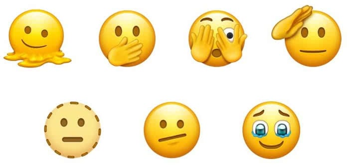 Smileys in Emoji 14.0