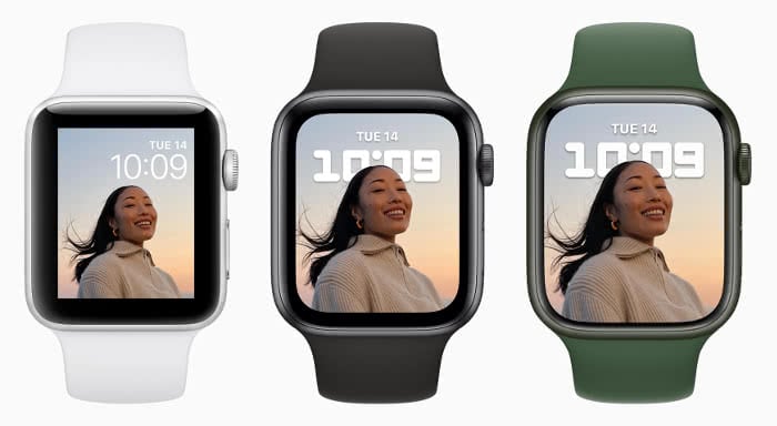 Apple Watch Display-Vergleich