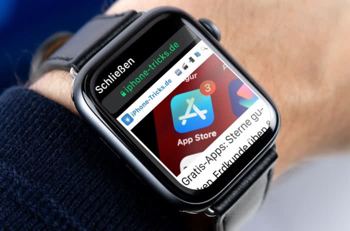 Apple Watch Browser Beispielbild