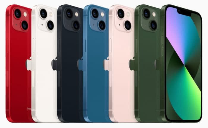 Dasselbe in Grün: Apple stellt neue iPhone 13 Modelle vor