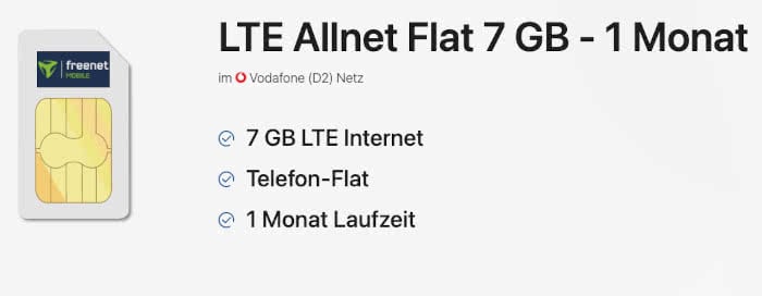 LTE Allnet Flat 7 GB