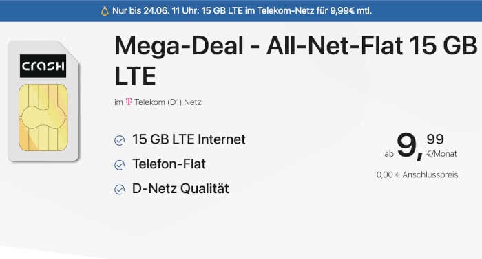 All-Net-Flat 15 GB LTE von crash