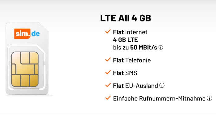 LTE All 4 GB