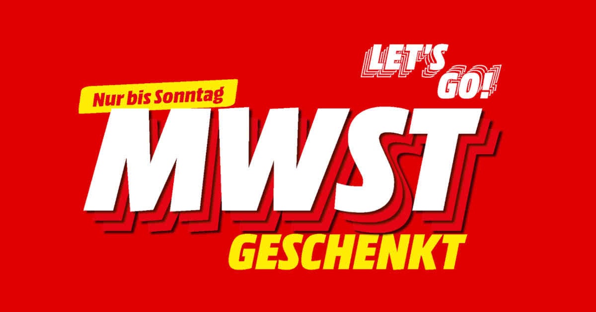 Aktion: Keine Mehrwertsteuer auf viele Produkte bei MediaMarkt!