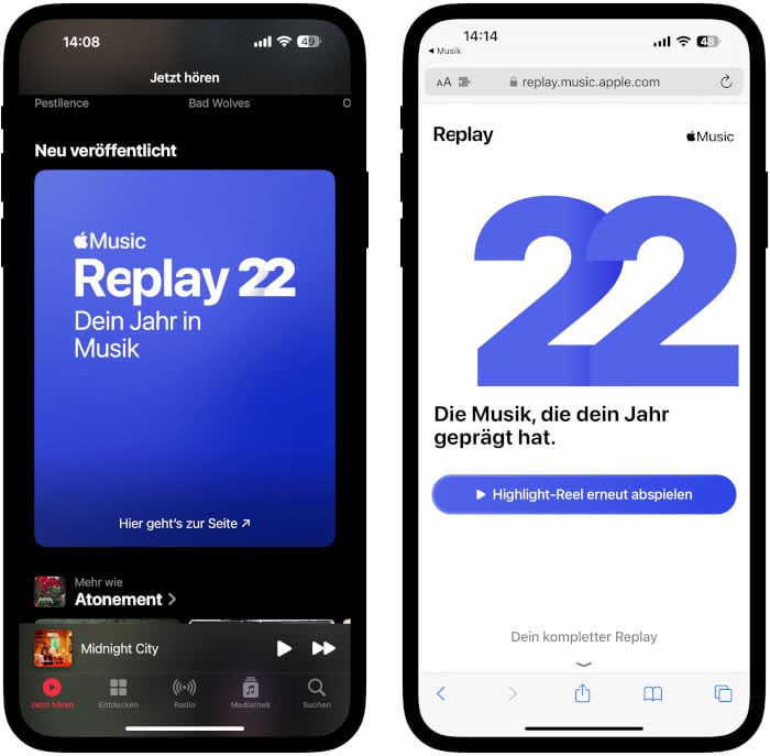 Apple Music Replay 22