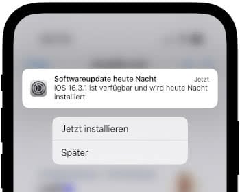 iOS 16.3.1 Pop-up