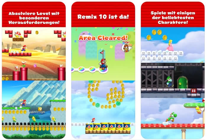 Super Mario Run Screenshots