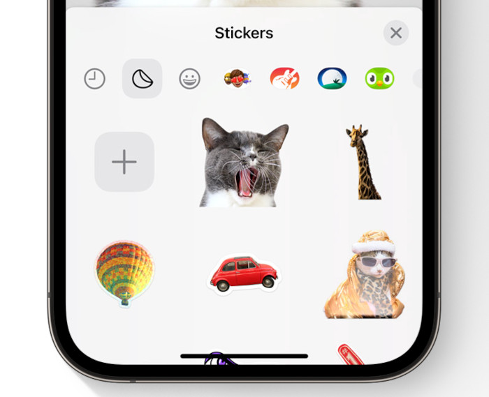 iMessage Sticker in iOS 17