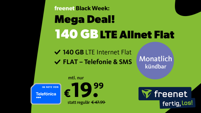 freenet Black Week Deal