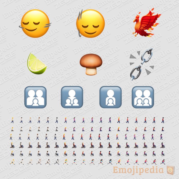 Neue Emojis in iOS 17.4 für das iPhone