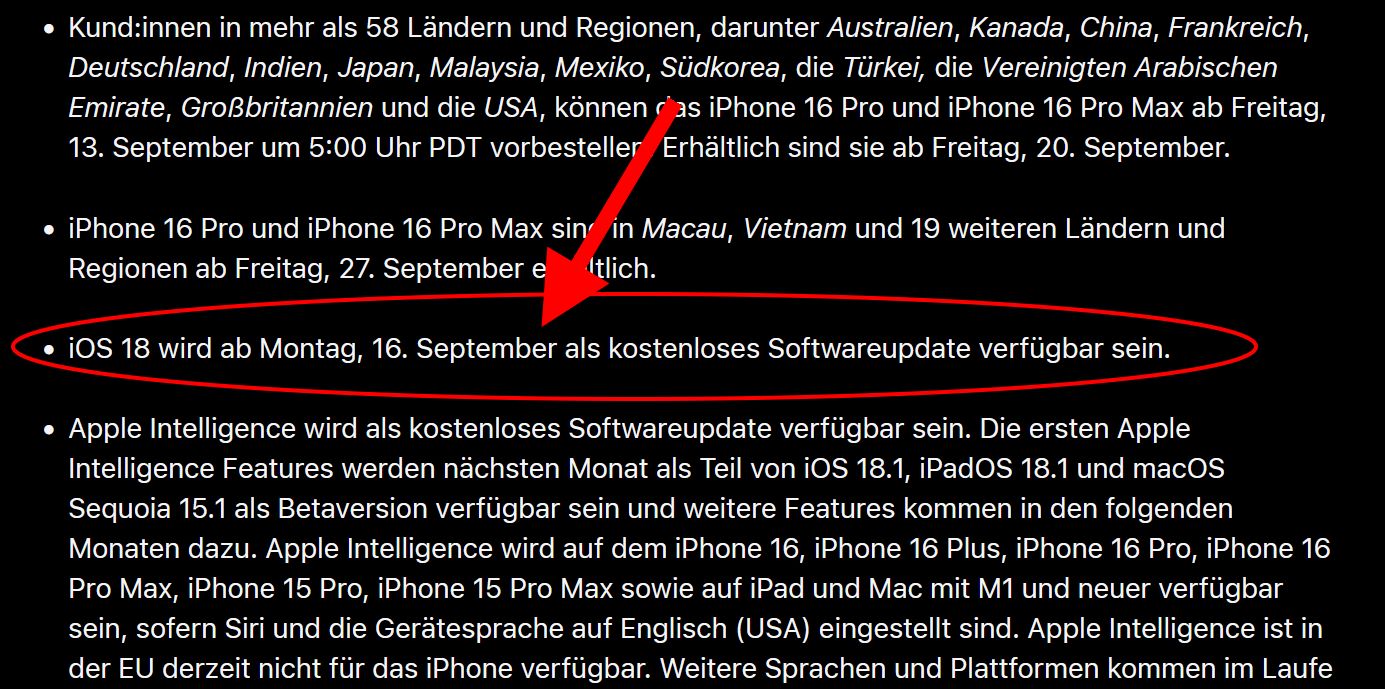 Wann Kommt Ios 18 Wann Kommt Ios 18