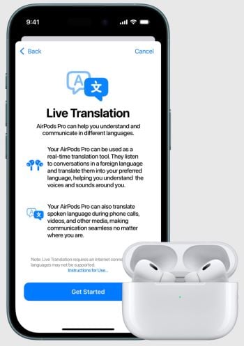 AirPods Live Translation