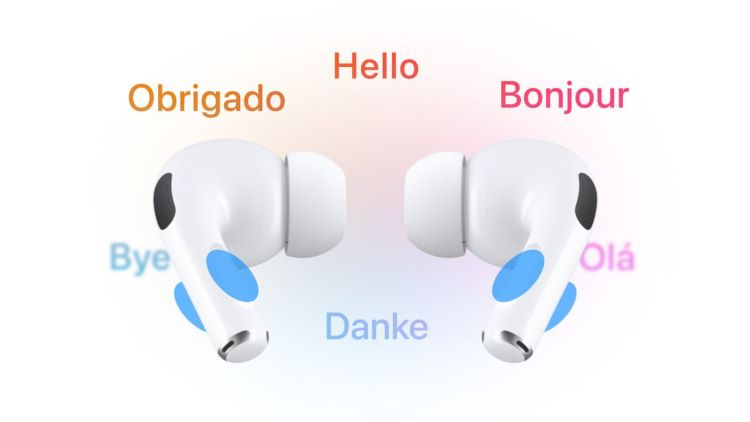 AirPods Live Übersetzung