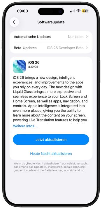 Wann erscheint iOS 26?