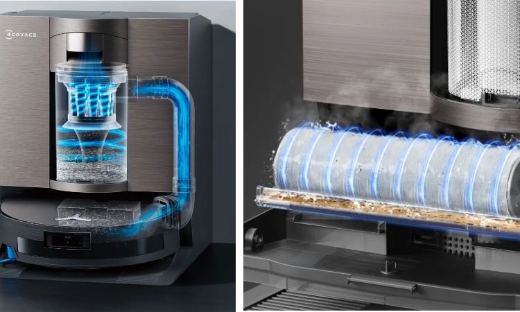 DEEBOT X11 OmniCyclone Reinigung