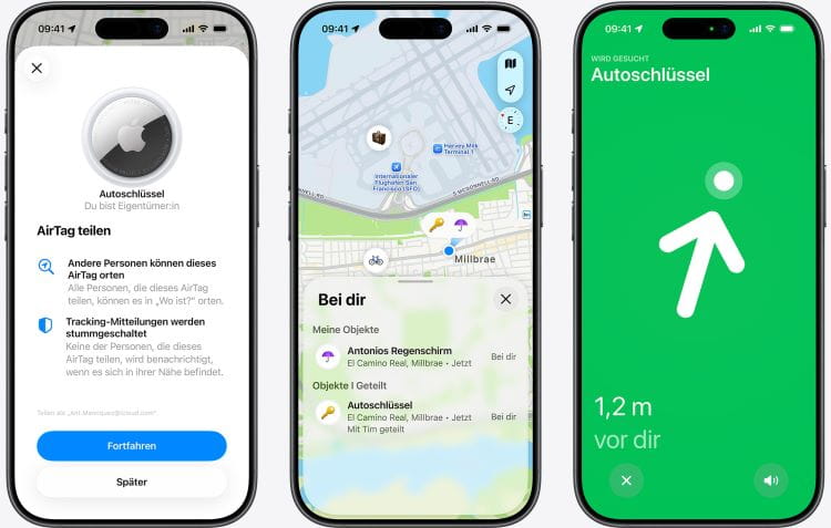 AirTag 2 genaue Suche