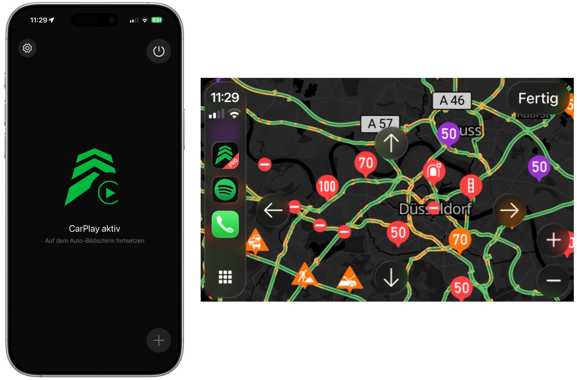 Blitzer.de PRO endlich mit Apple CarPlay-Support – so läuft die Warn-App im Auto
