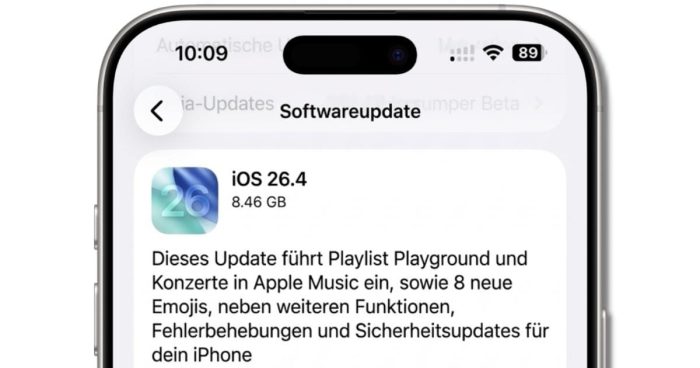 iOS 26.4 Update ist da: KI-Funktionen, neue Emojis und mehr Sicherheit