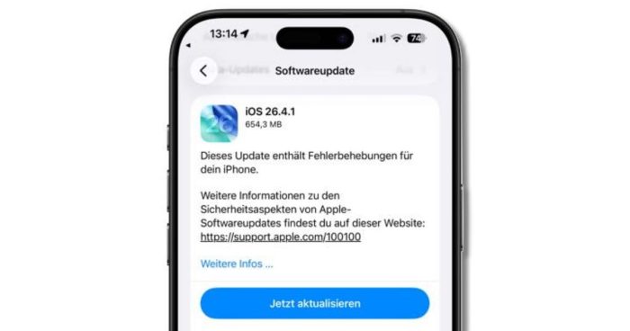 iOS 26.4.1 Update behebt Probleme mit iCloud und dem Diebstahlschutz