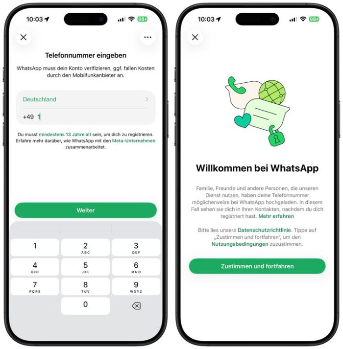 Zweiten WhatsApp Account auf dem iPhone nutzen