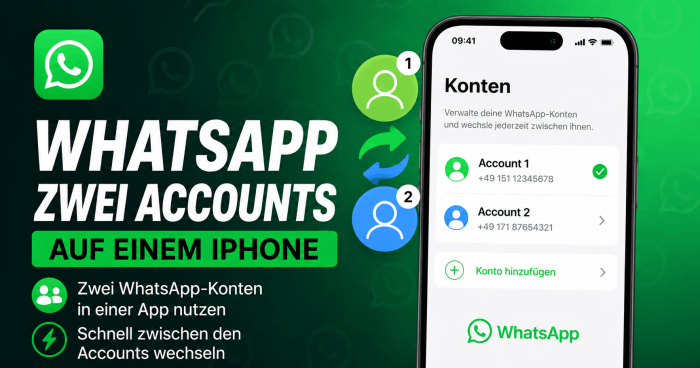 Zwei WhatsApp Accounts auf einem iPhone nutzen