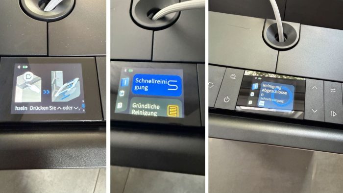 Station mit Display