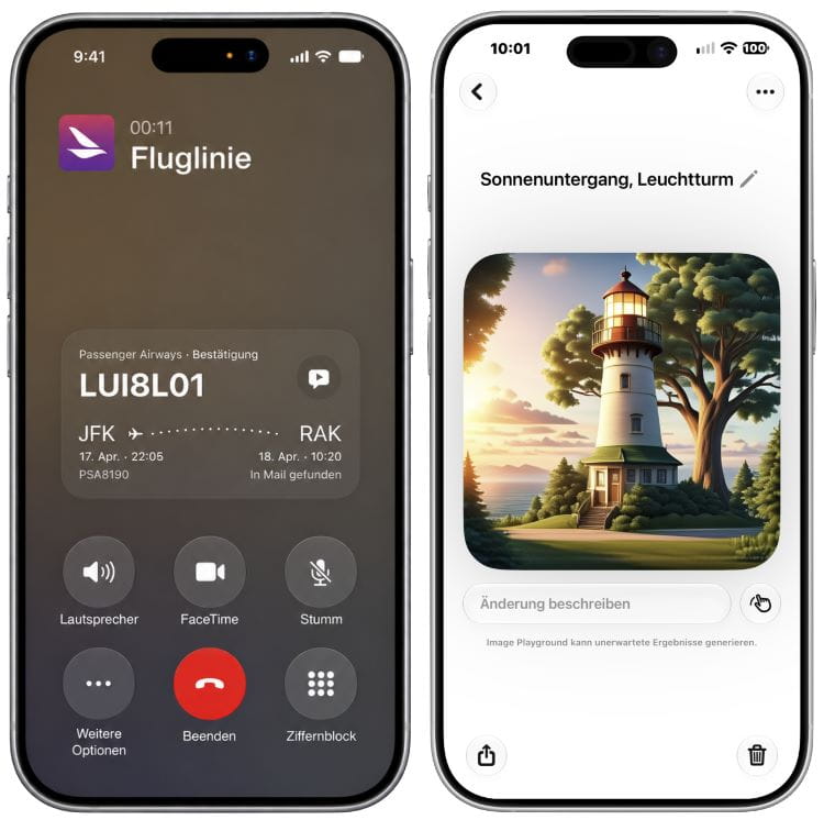Anrufkontext und Image Playground in iOS 27